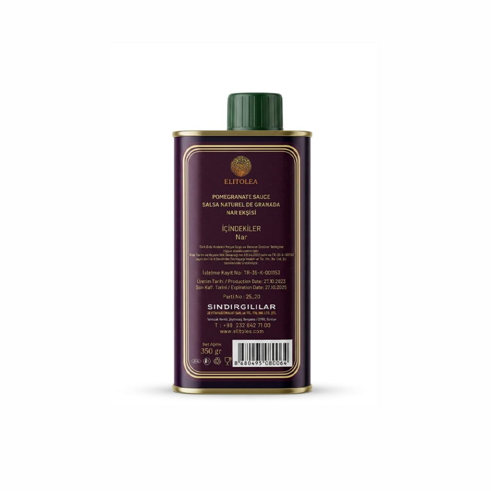 Elitolea Nar Ekşisi (350 ml)